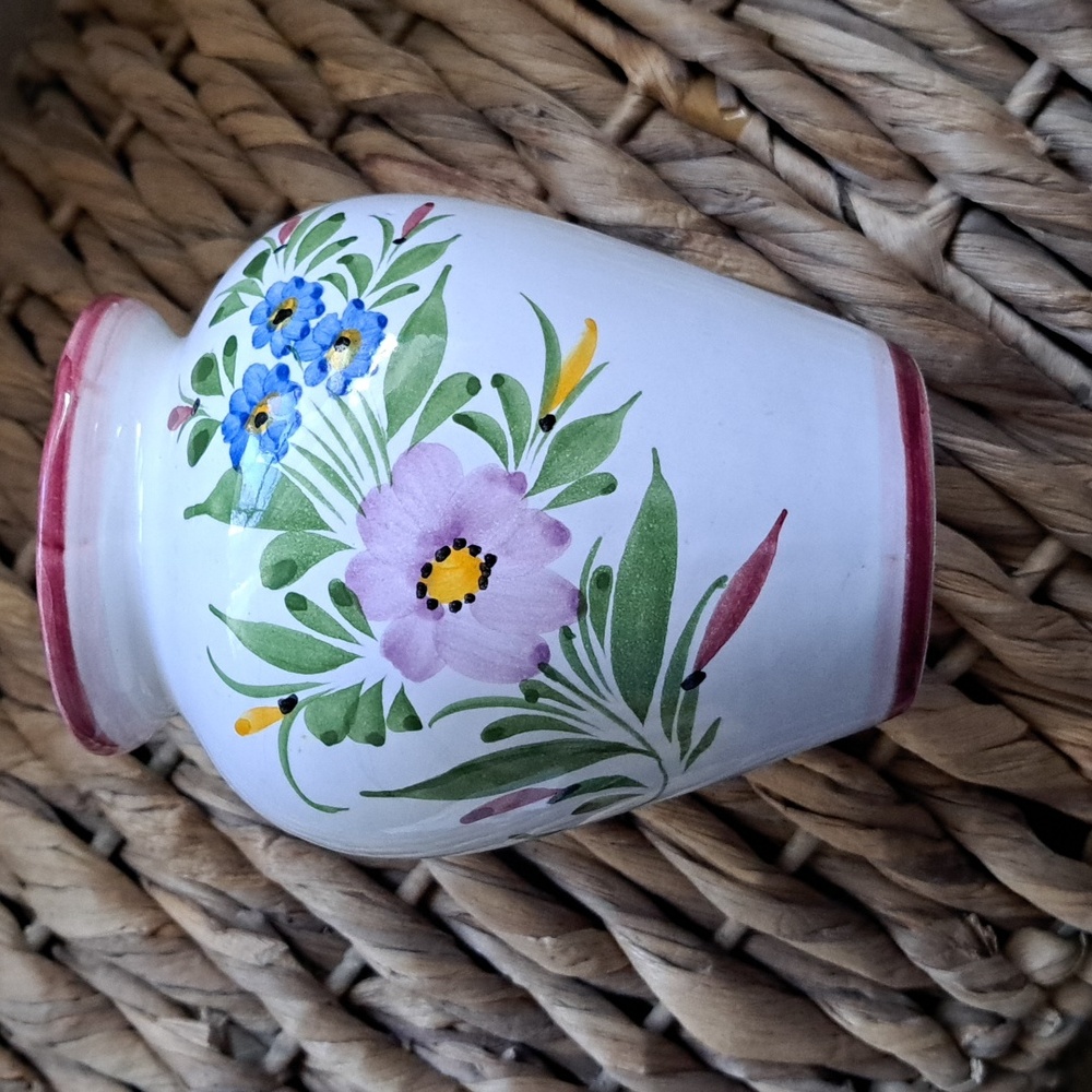 Floral Ceramic Vase